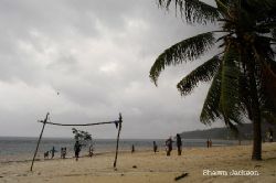 What a nice place and weather to play soccer.Garifuna kid... by Shawn Jackson 